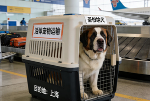 成都圣伯纳犬宠物航空物流